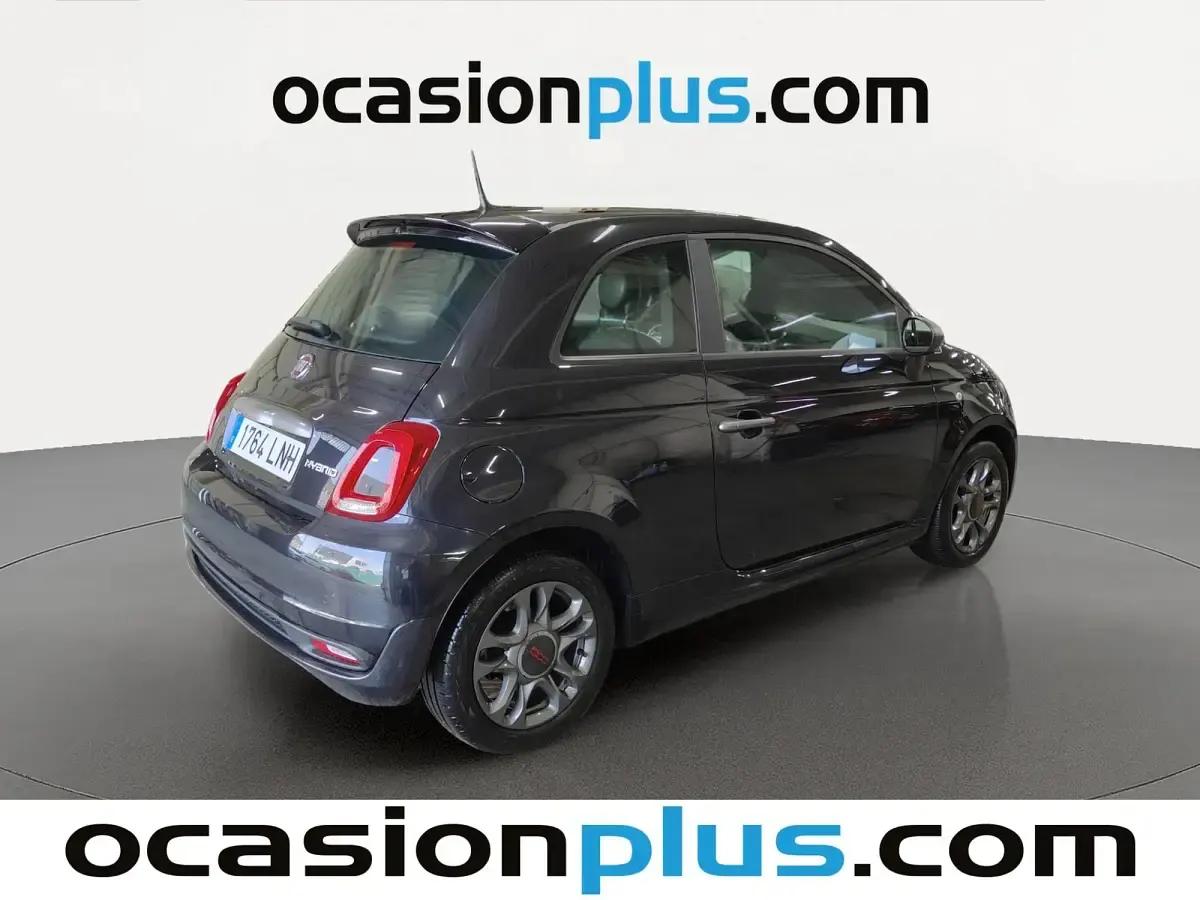 Usado Fiat 500 S 70 CV (51 kW) 2021 Negro Utilitario