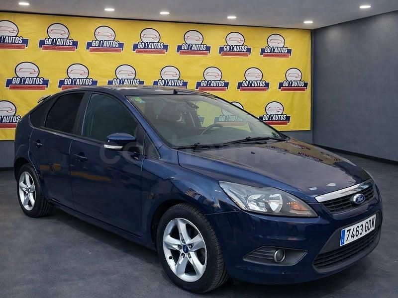 Usado Ford Focus Trend 100 CV (73 kW) 2008 Azul Berlina