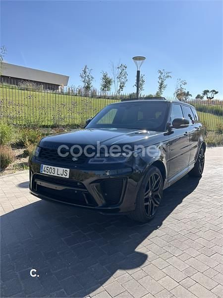 Usado Land Rover Range Rover Sport SVR 575 CV (422 kW) 2020 Negro SUV
