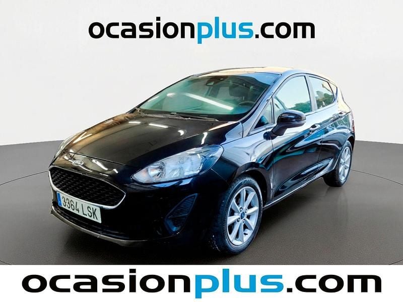 Negro Usado 2021 Ford Fiesta Trend Utilitario | 9955 € (Super precio) - Imagen 1/4