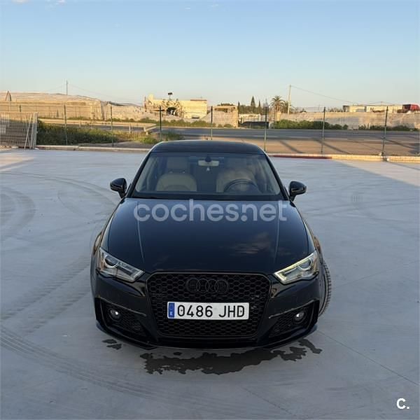 Usado Audi A3 S-Line 110 CV (80 kW) 2015 Negro Berlina