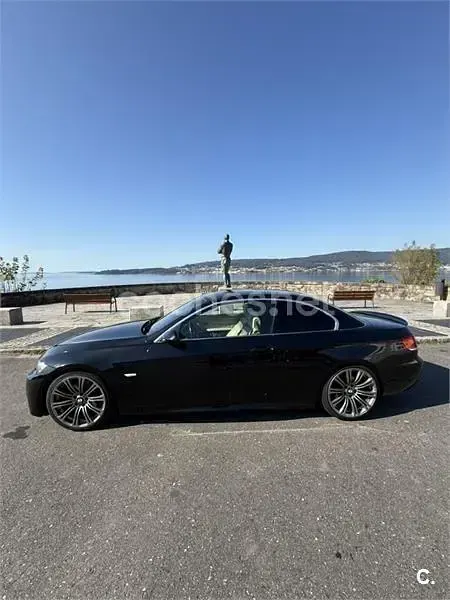 Usado BMW 320 Cabriolet 170 CV (125 kW) 2007 Negro Descapotable