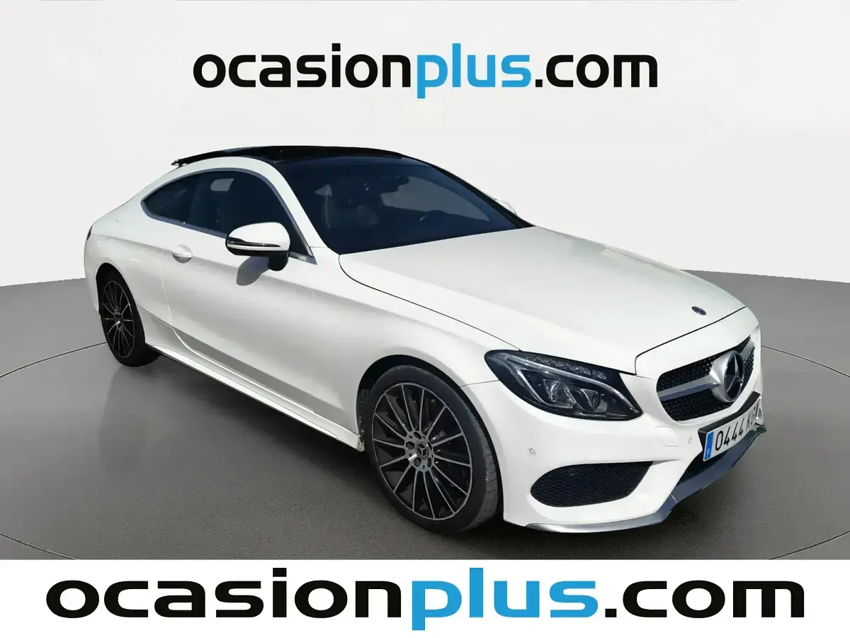 Usado Mercedes C250 204 CV (150 kW) 2018 Blanco Coupe