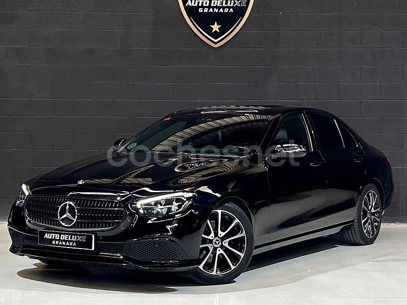 Negro Usado 2021 Mercedes E220 Berlina | 23.999 € (Precio justo) - Imagen 1/4