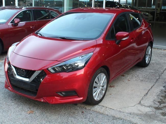 Rojo Usado 2022 Nissan Micra Tekna Utilitario | 11.650 € (Precio justo) - Imagen 1/4