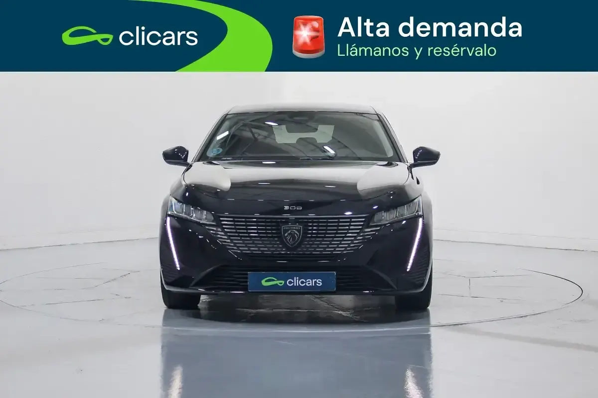 Usado Peugeot 308 Allure 130 CV (95 kW) 2024 Negro Berlina
