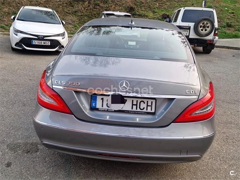 Usado Mercedes CLS350 265 CV (194 kW) 2011 Azul Berlina