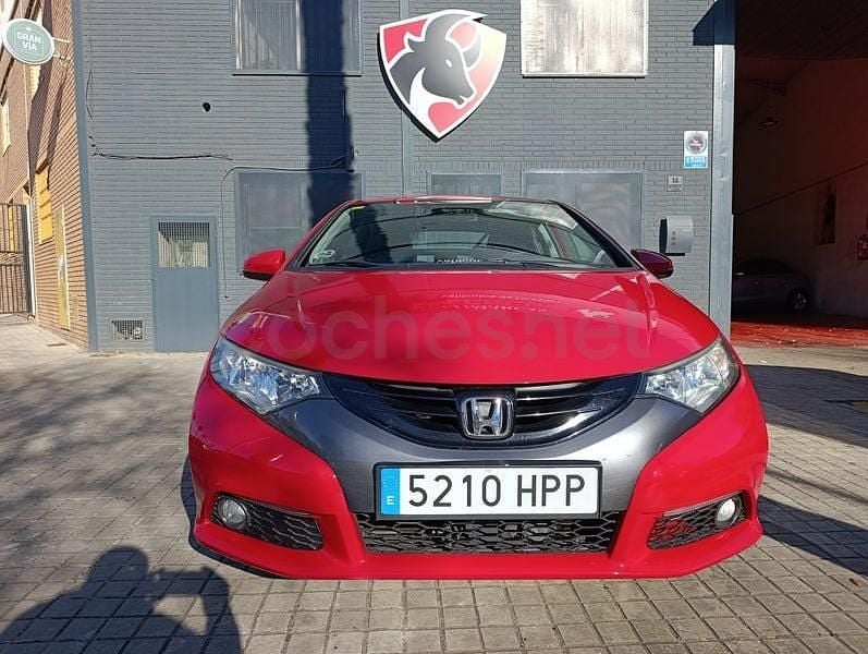 Usado Honda Civic Sport 120 CV (88 kW) 2013 Rojo Berlina