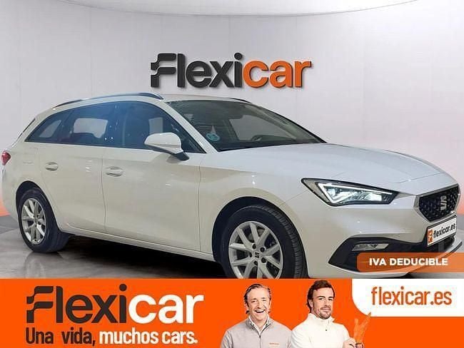 Usado Seat Leon Style 150 CV (110 kW) 2022 Blanco