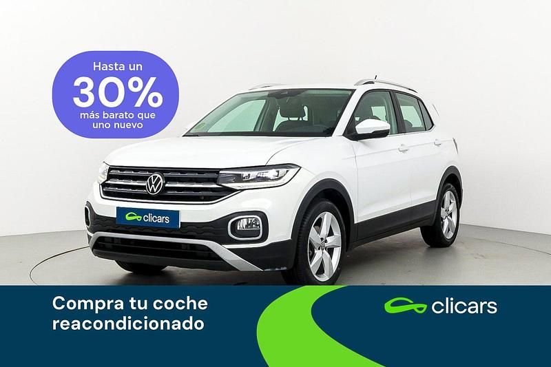 Blanco Usado 2021 VW T-Cross Sport SUV | 18.490 € (Precio justo) - Imagen 1/4