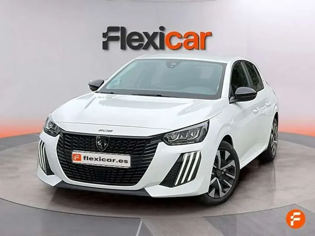 Usado Peugeot 208 Style 101 CV (74 kW) 2024 Blanco Utilitario