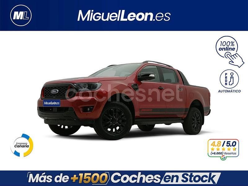 Rojo Usado 2022 Ford Ranger Wildtrack Recogida | 45.985 € - Imagen 1/3