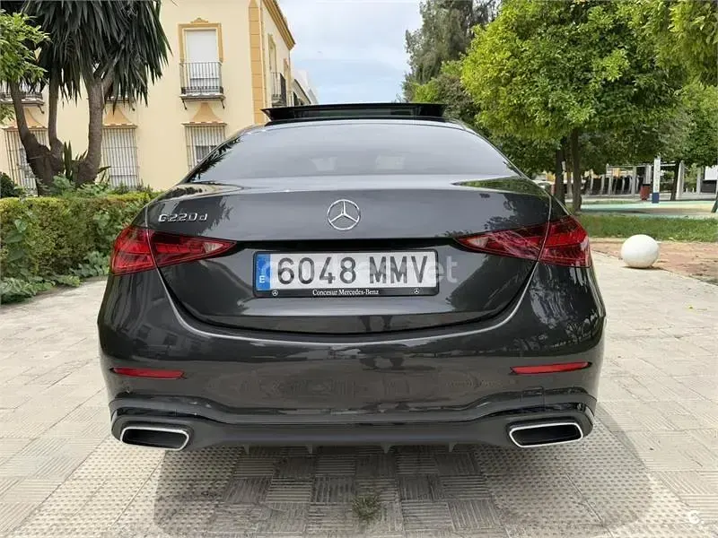 Usado Mercedes C220 200 CV (147 kW) 2024 Negro Berlina