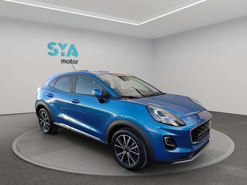 Azul Usado 2021 Ford Puma Gen-E Titanium SUV | 16.990 € (Super precio) - Imagen 1/3