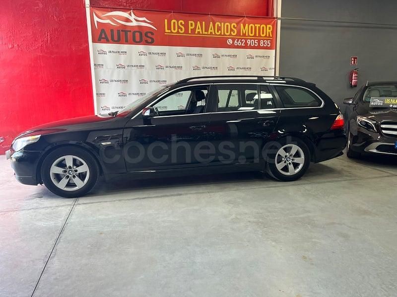 Usado BMW 520 Comfort Edition 177 CV (130 kW) 2009 Negro Familiar