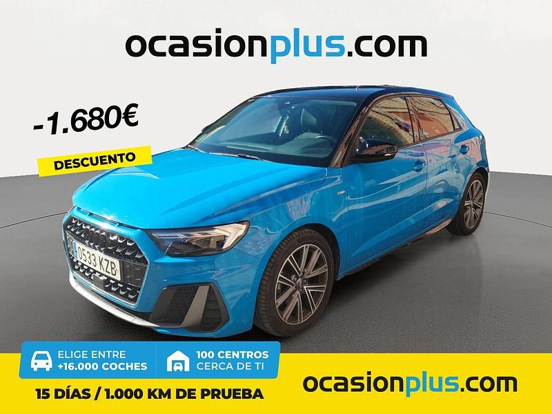 Azul Usado 2019 Audi A1 S-Line | 18.490 € (Precio justo) - Imagen 1/4