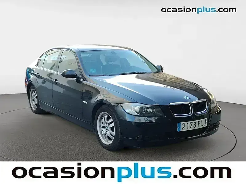 Usado BMW 318 129 CV (94 kW) 2007 Negro Berlina