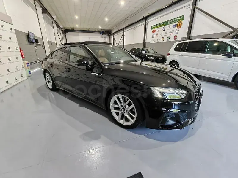 Usado Audi A5 Sportback S-Line 163 CV (119 kW) 2021 Negro Utilitario