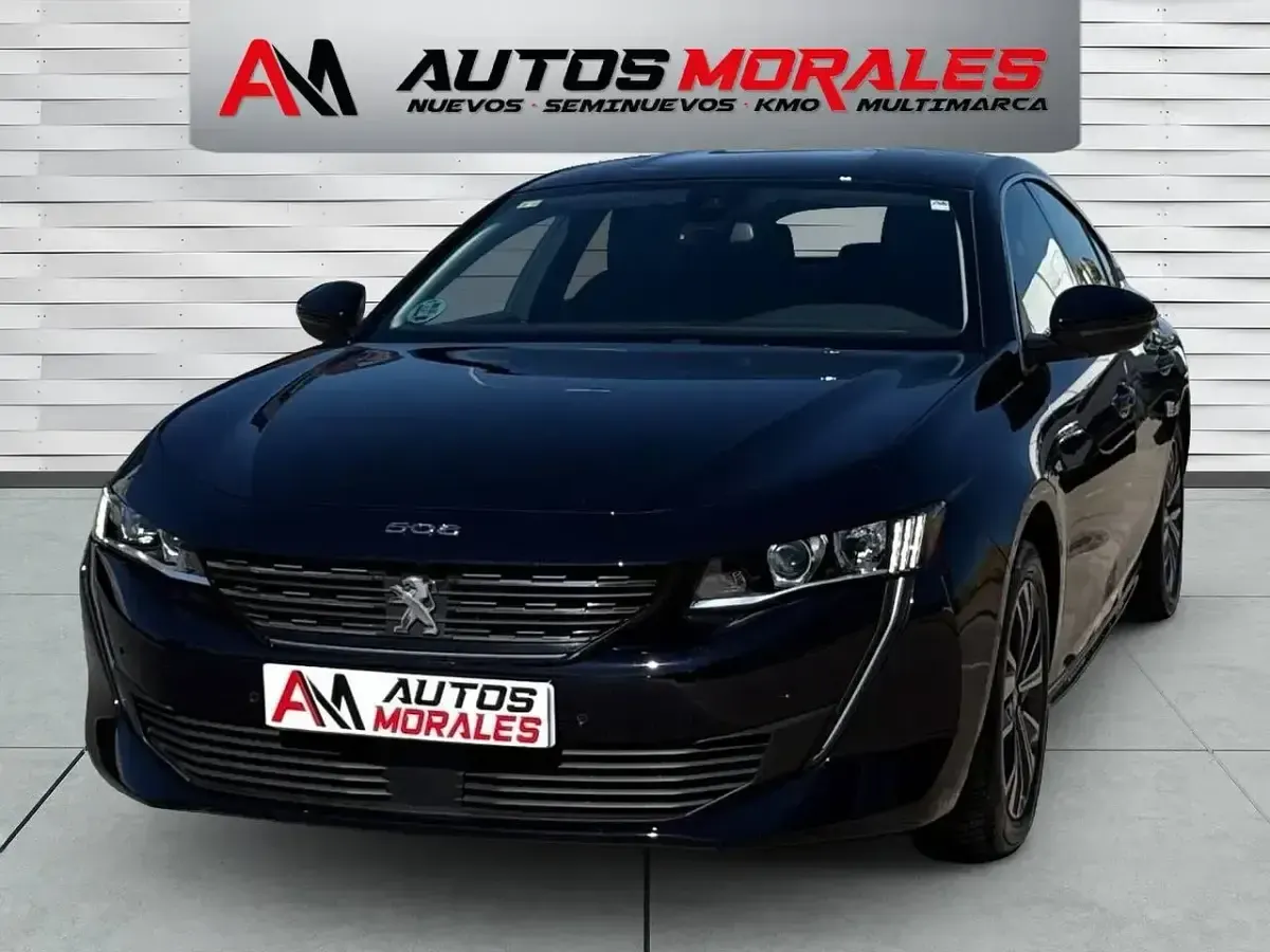 Käytetty Peugeot 508 Allure 130 HP (95 kW) 2020 Sininen Sedan
