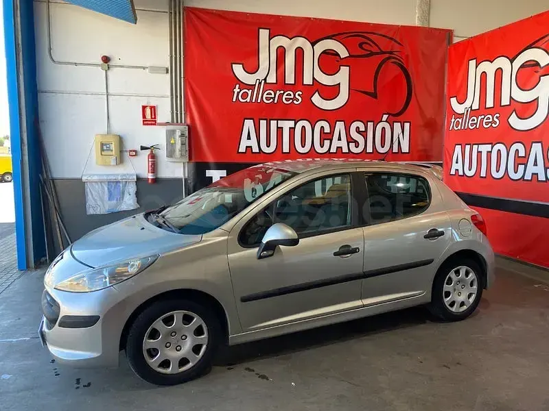 Usado Peugeot 207 90 CV (66 kW) 2007 Gris / plata Berlina