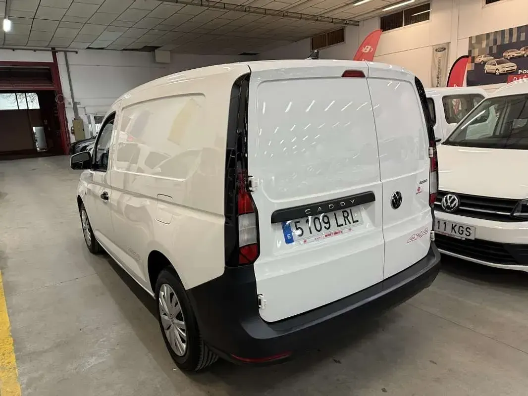 Usado VW Caddy Business 122 CV (89 kW) 2021 Blanco Monovolumen