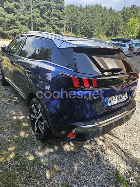 Usado Peugeot 3008 GT-line 130 CV (95 kW) 2020 Azul SUV
