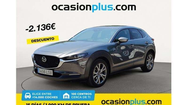 Gris Usado 2021 Mazda CX-30 SUV | 21.364 € (Precio justo) - Imagen 1/4