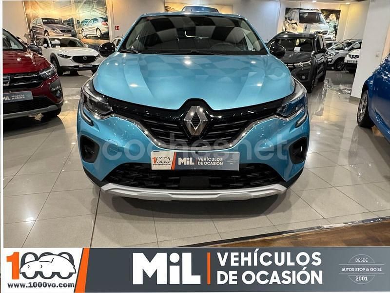 Usado Renault Captur Intens 90 CV (66 kW) 2021 Azul SUV