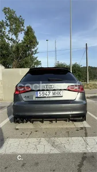 Usado Audi A3 150 CV (110 kW) 2013 Negro Berlina