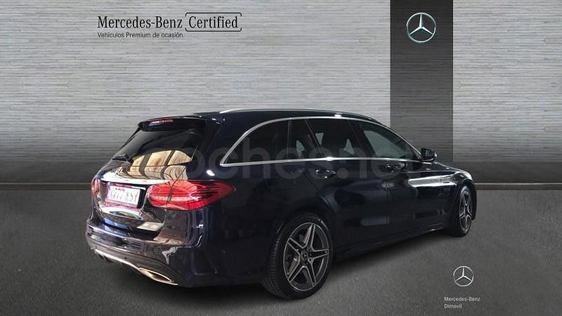 Usado Mercedes C200 184 CV (135 kW) 2019 Azul Familiar
