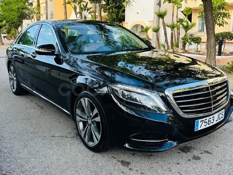 Usado Mercedes S350 258 CV (189 kW) 2015 Negro Berlina