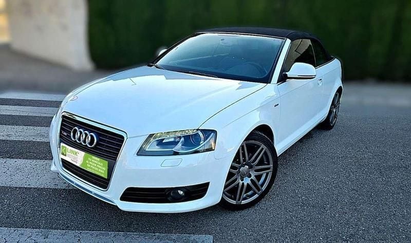 Blanco Usado 2008 Audi A3 Cabriolet Ambition Descapotable | 10.800 € (Caro) - Imagen 1/4
