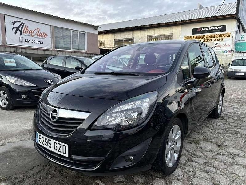 Negro Usado 2010 Opel Meriva Enjoy Monovolumen | 6200 € (Precio justo) - Imagen 1/4