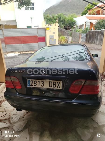 Usado Mercedes CLK320 Elegance 218 CV (160 kW) 1999 Azul Coupe