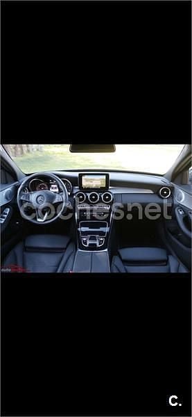 Azul Usado 2016 Mercedes C220 Familiar | 17.900 € (Precio justo) - Imagen 1/4