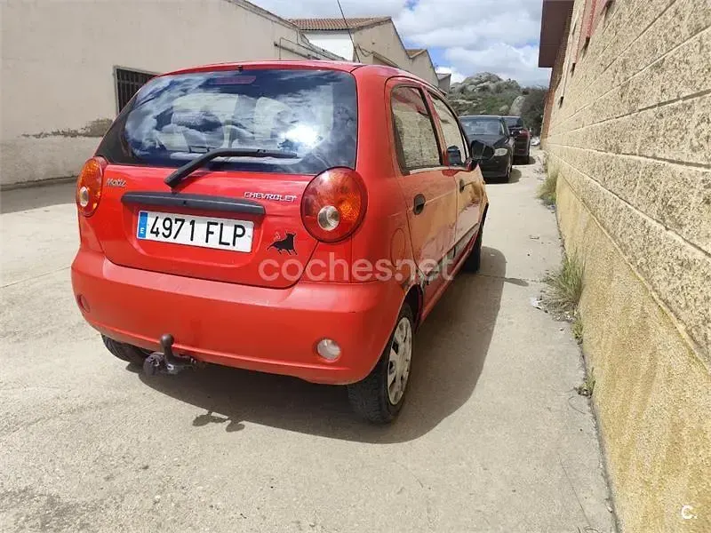 Usado Chevrolet Matiz SX 65 CV (47 kW) 2007 Rojo Utilitario