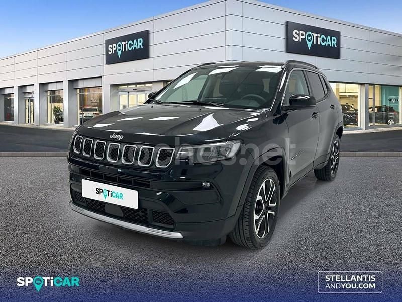 Negro Usado 2023 Jeep Compass Limited SUV | 25.400 € (Precio justo) - Imagen 1/4
