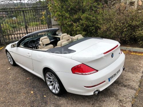 Blanco Usado 2008 BMW 630 Cabriolet Descapotable | 15.990 € - Imagen 1/4