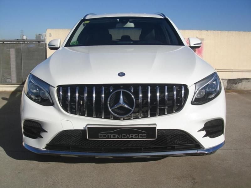 Usado Mercedes GLC220 AMG line 170 CV (125 kW) 2015 Blanco SUV