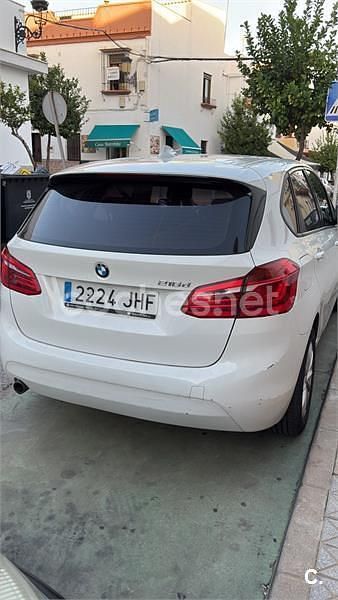 Usado BMW 216 Active Tourer 116 CV (85 kW) 2015 Blanco Monovolumen