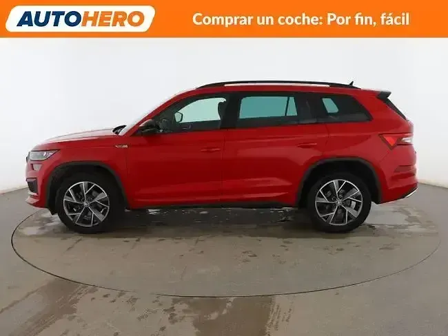Begagnad Skoda Kodiaq SportLine 150 HK (110 kW) 2023 Röd SUV