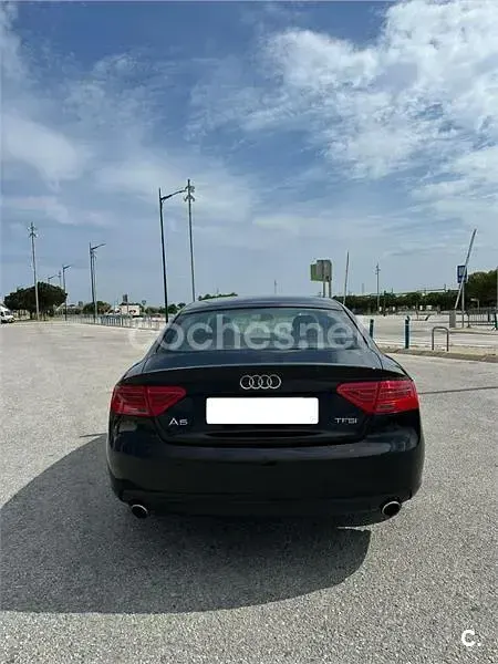 Usado Audi A5 Sportback 170 CV (125 kW) 2012 Negro Utilitario