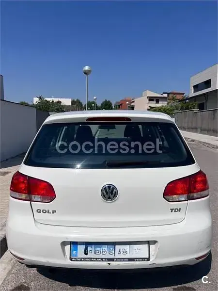 Usado VW Golf VI Sport 105 CV (77 kW) 2010 Blanco Utilitario