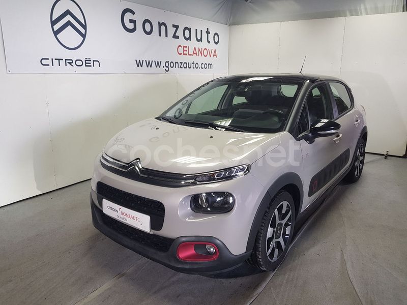 Beige Usado 2021 Citroën C3 PureTech Utilitario | 8600 € (Super precio) - Imagen 1/4