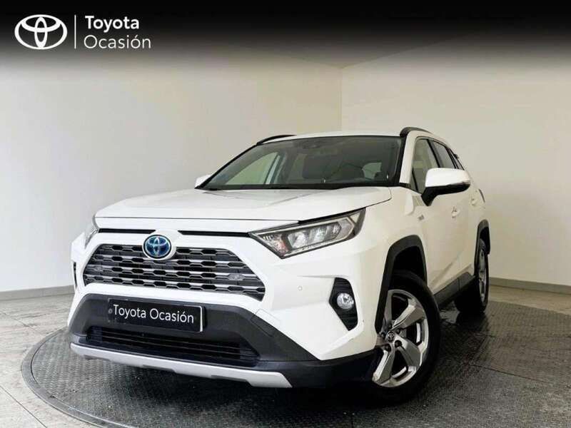 Blanco Usado 2021 Toyota RAV4 Hybrid Advance SUV | 27.450 € (Precio justo) - Imagen 1/4