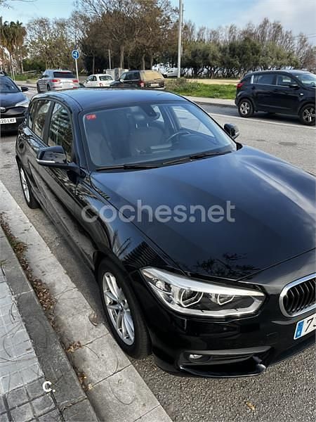 Usado BMW 116 116 CV (85 kW) 2019 Negro Utilitario