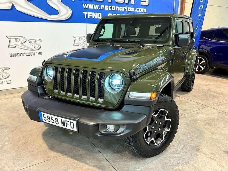 Usado Jeep Wrangler Unlimited Rubicon 381 CV (280 kW) 2023 Verde SUV