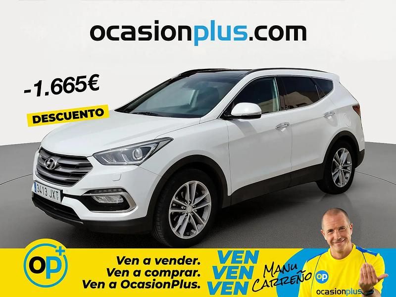 Usado Hyundai Santa Fe Style 200 CV (147 kW) 2017 Blanco SUV