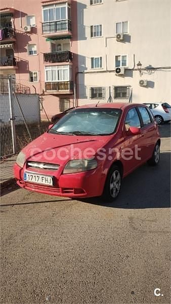 Rojo Usado 2006 Chevrolet Kalos SE Berlina | 999 € (Super precio) - Imagen 1/4