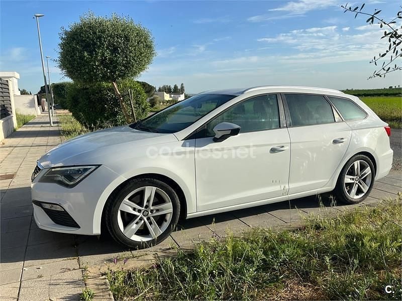 Usado Seat Leon ST FR 150 HP (110 kW) 2019 Branco Carrinha
